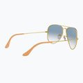 Slnečné okuliare Ray-Ban Aviator Classic arista gold/light blue 6