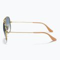 Slnečné okuliare Ray-Ban Aviator Classic arista gold/light blue 7