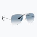 Slnečné okuliare Ray-Ban Aviator Classic silver/light blue