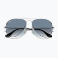 Slnečné okuliare Ray-Ban Aviator Classic silver/light blue 3