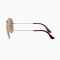 Slnečné okuliare Ray-Ban Aviator Classic arista gold/brown polarized 7