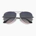 Slnečné okuliare Ray-Ban Aviator Classic gunmetal/blue polarized 3