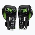 Rukavice boxerské  LEONE 1947 Il Tecnico N3 black/green 4