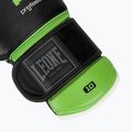 Rukavice boxerské  LEONE 1947 Il Tecnico N3 black/green 7