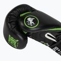 Rukavice boxerské  LEONE 1947 Il Tecnico N3 black/green 8