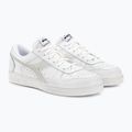 Topánky Diadora Magic Basket Low Icona Leather white/white 4