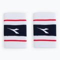 Zápästné obväzy Diadora Wristbands Wide Logo 2 szt. biele DD-13.179117-22 2