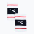 Zápästné obväzy Diadora Wristbands Wide Logo 2 szt. biele DD-13.179117-22 3