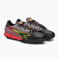 Pánske kopačky Diadora Brasil Elite Veloce R TFR čierno-červené DD-101.179182-D0136-40 4