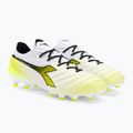 Pánske kopačky Diadora Brasil Elite Tech GR LPX white/black/fluo yellow 4