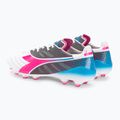 Pánske kopačky Diadora Brasil Elite Veloce GR ITA LPX white/pink fluo/blue fluo 3
