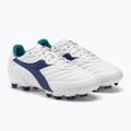 Detské kopačky Diadora Brasil 2 R LPU JR white/navy 4