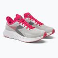 Dámska bežecká obuv Diadora Passo 3 silver dd/blk/rubine red c 4