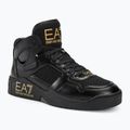 Obuv  EA7 Emporio Armani Basket Mid triple black/gold