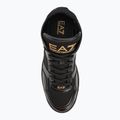 Obuv  EA7 Emporio Armani Basket Mid triple black/gold 5