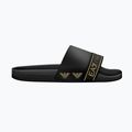 Šľapky EA7 Emporio Armani Water Sports Tape Slide full black/gold