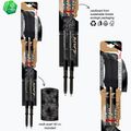 Trekingové palice  Fizan Compact MS black 6