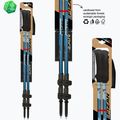 Trekingové palice  Fizan Trek Pro L blue 4