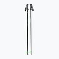 Detské lyžiarske palice Fizan Storm Jr black/green