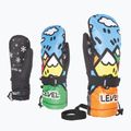 Detské snowboardové rukavice Level Junior Mitt pk rainbow