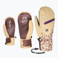 Dámske snowboardové rukavice Level Pulsar Mitt beige