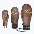 Dámske lyžiarske rukavice Level Ivory Mitt brown