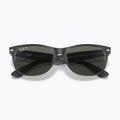 Slnečné okuliare Ray-Ban New Wayfarer Classic matte black transparent/green g-15 3