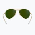 Slnečné okuliare Ray-Ban Aviator Classic matt gold/blue polarized 5