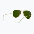 Slnečné okuliare Ray-Ban Aviator Classic matt gold/blue polarized 6