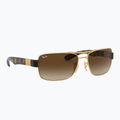 Slnečné okuliare Ray-Ban RB3522 arista gold/brown