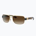 Slnečné okuliare Ray-Ban RB3522 arista gold/brown 4