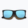 Slnečné okuliare Ray-Ban Justin Classic matt black gum/blue mirror 3