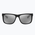 Slnečné okuliare Ray-Ban Justin Classic matt black/silver grey mirror 2