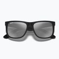 Slnečné okuliare Ray-Ban Justin Classic matt black/silver grey mirror 3