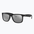 Slnečné okuliare Ray-Ban Justin Classic matt black/silver grey mirror 4
