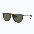 Slnečné okuliare Ray-Ban Erika Classic light havana/green g-15 4