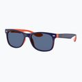 Detské slnečné okuliare Ray-Ban New Wayfarer matte black/blue 4