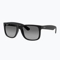 Slnečné okuliare Ray-Ban Justin Classic matt black gum/dark grey 4