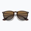 Slnečné okuliare Ray-Ban Erika Classic light havana/brown polarized 3