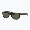 Slnečné okuliare Ray-Ban New Wayfarer Classic tortoise/green g-15 polarized 4