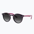 Detské slnečné okuliare Ray-Ban RB9064S polished violet/grey gradient 4