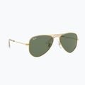 Detské slnečné okuliare Ray-Ban Aviator arista gold/dark green