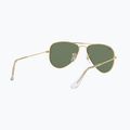 Detské slnečné okuliare Ray-Ban Aviator arista gold/dark green 6