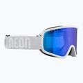 Lyžiarske okuliare Neon Force Otg white/white/mirror blue 5