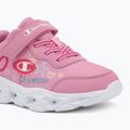Detské topánky Champion Funfair Print G PS Low Cut blue burgundy/flash/fluorescent pink 7
