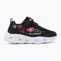 Detské topánky Champion Funfair Print G PS Low Cut new black/fluorescent pink/imperial light blue 2