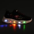 Detské topánky Champion Funfair Print G PS Low Cut new black/fluorescent pink/imperial light blue 8