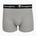 Pánske boxerky Champion Trunk Knit oxford grey melange/oxford grey melange/black 5