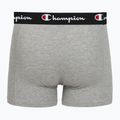 Pánske boxerky Champion Trunk Knit oxford grey melange/oxford grey melange/black 6
