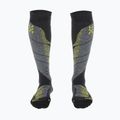 Pánske lyžiarske ponožky UYN Ski All Mountain anthracite melange / yellow